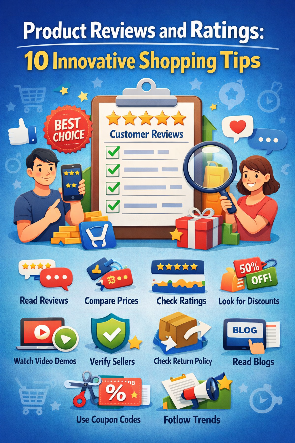 product reviews and ratings