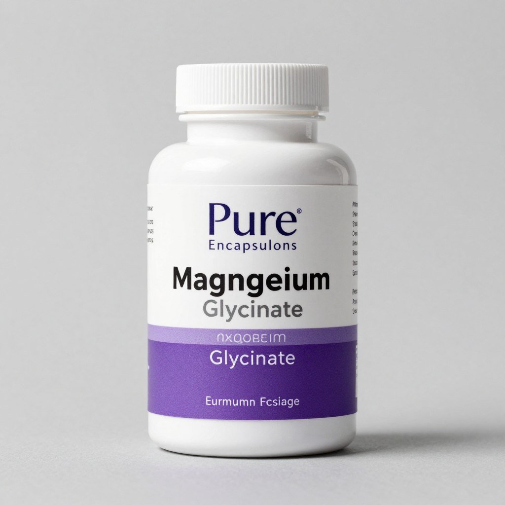 Pure Encapsulations Magnesium Glycinate supplement bottle