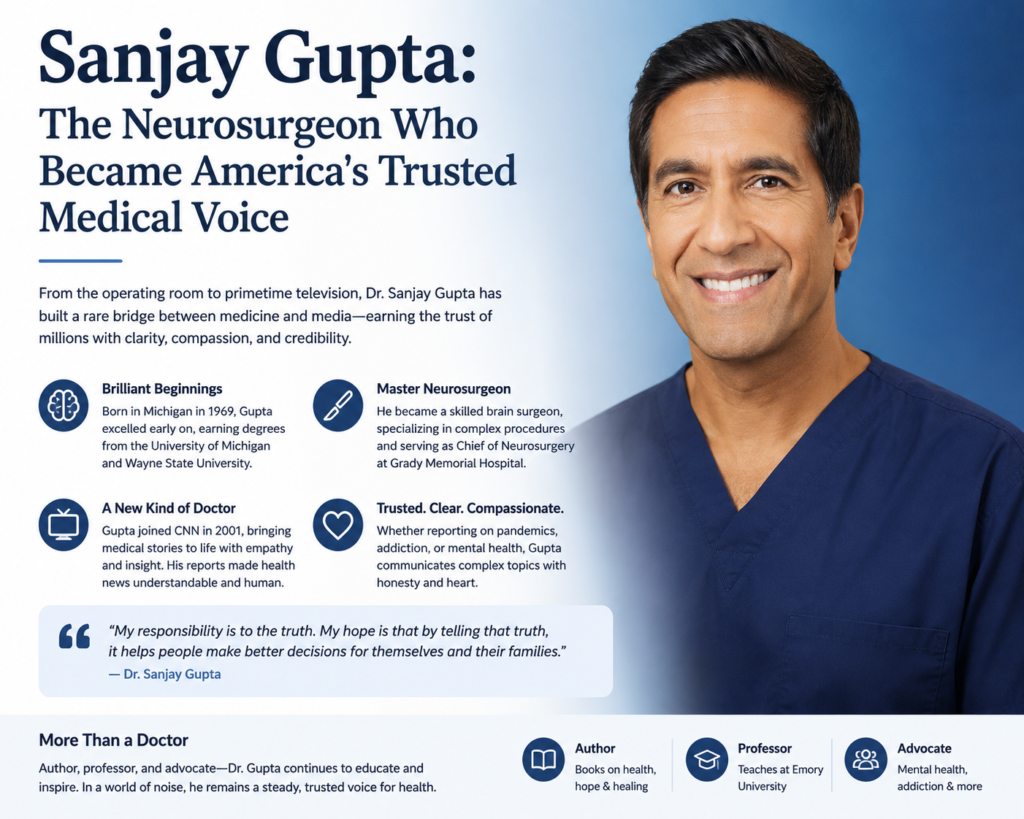 Dr Sanjay Gupta A trusted Medical Voice