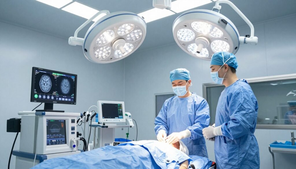Modern neurosurgery operating room