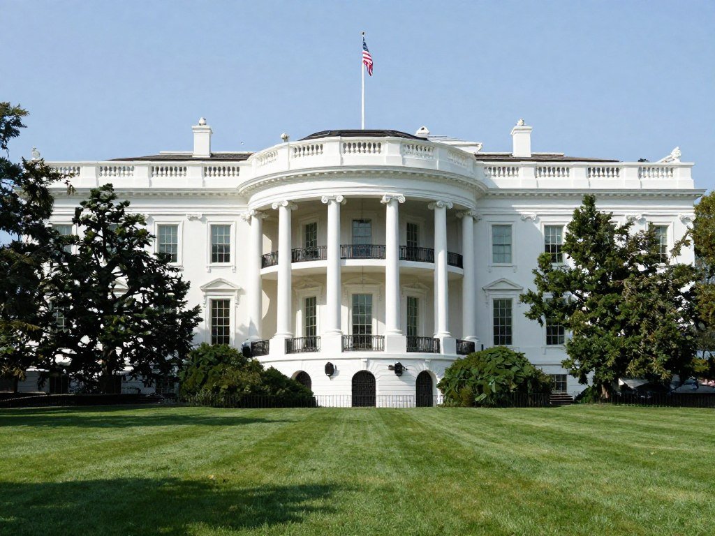 White House exterior view