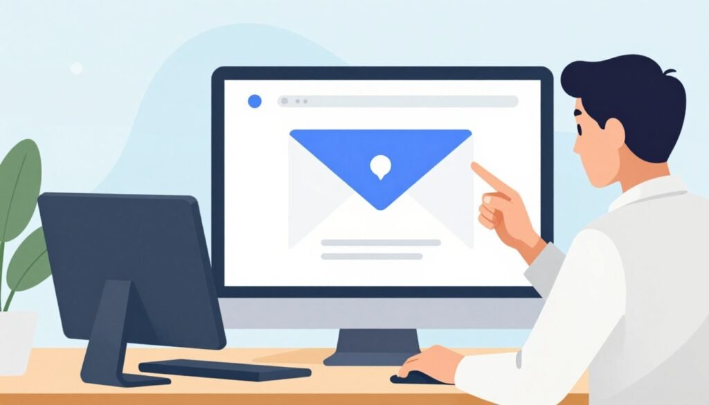 Business owner successfully using KlickTipp for email marketing growth