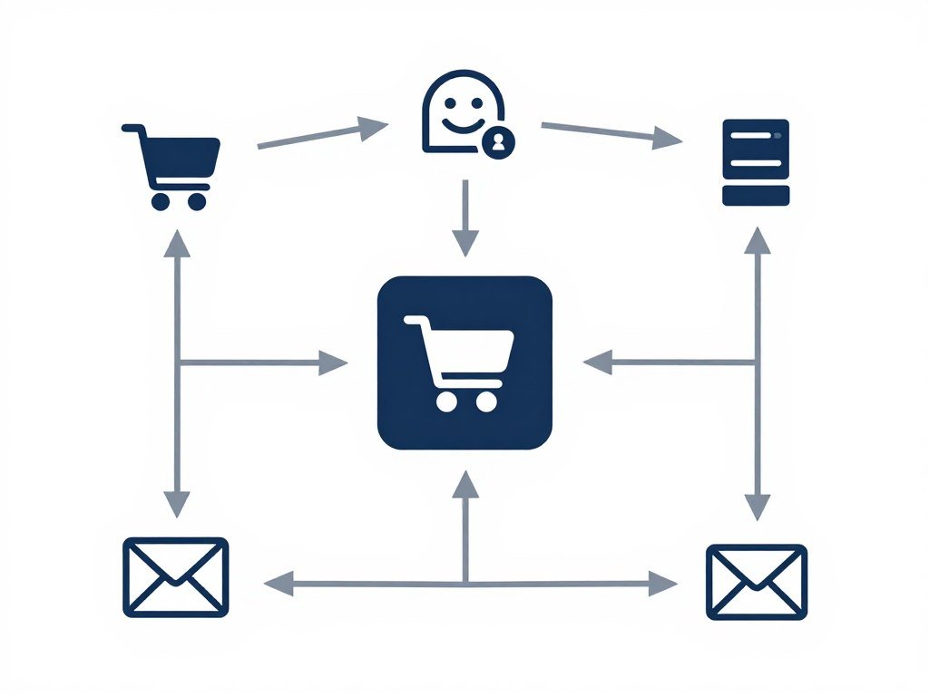 E-commerce integration connecting online store to KlickTipp
