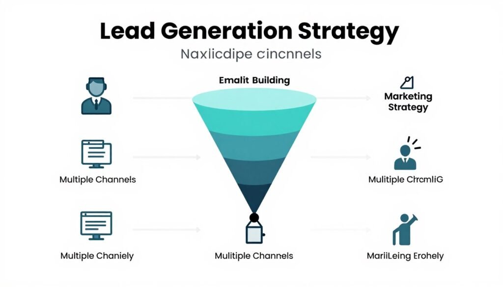 Email list growth strategies and lead generation tactics