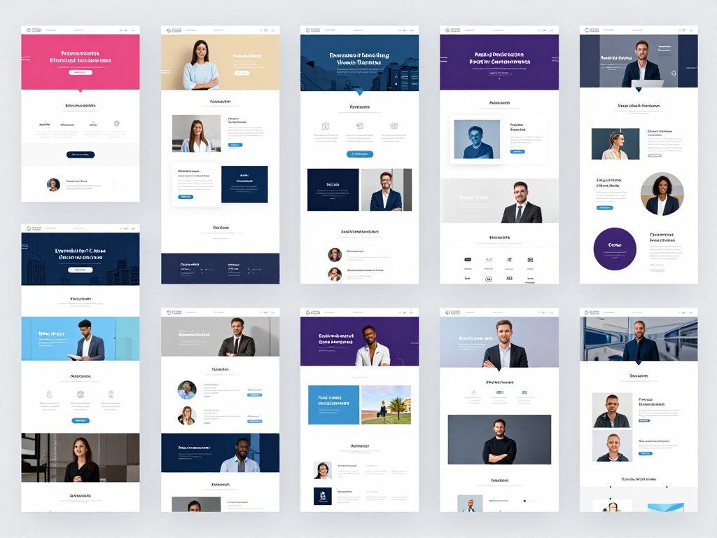 Multiple email newsletter template designs in KlickTipp