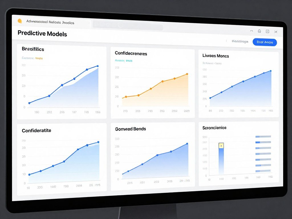 Predictive analytics dashboard for business forecasting