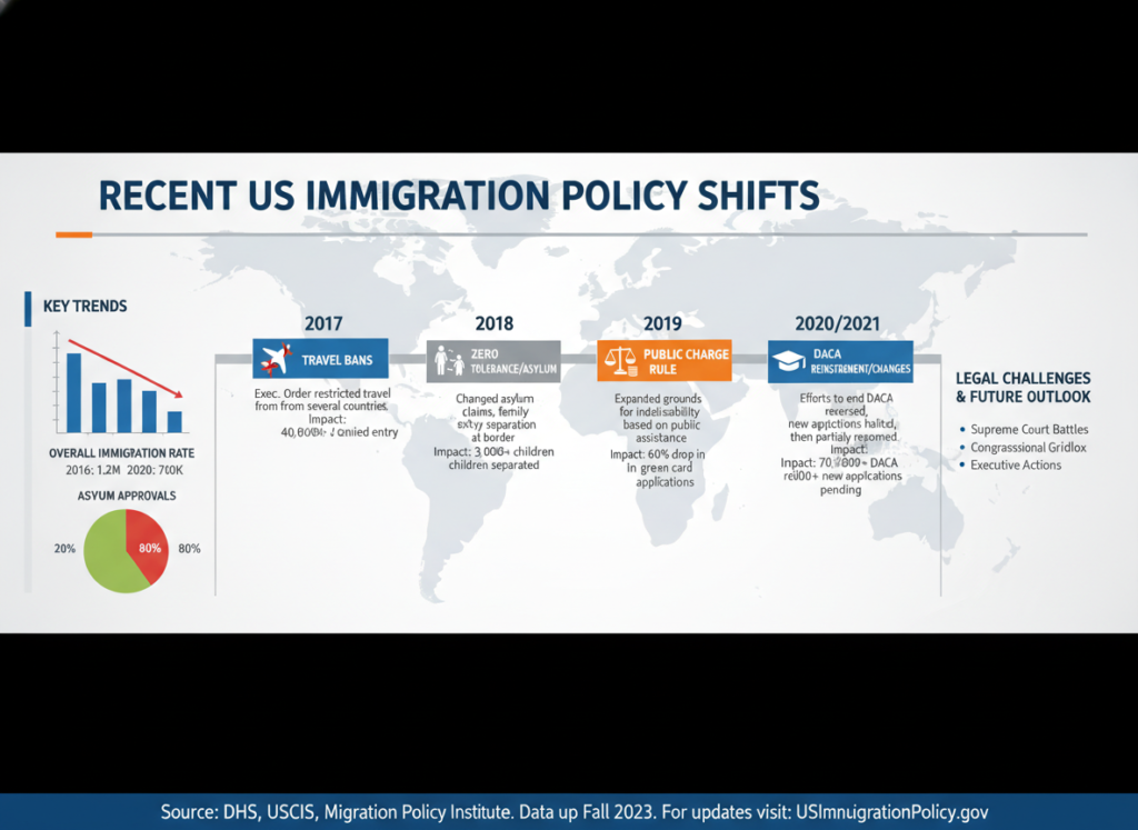 Recent US immigration policy changes and their impact
