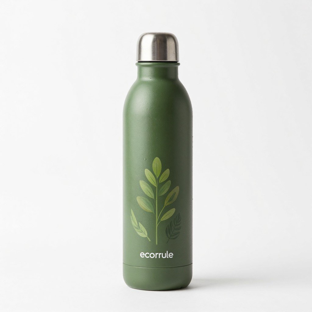 Reusable water bottle made from sustainable materials