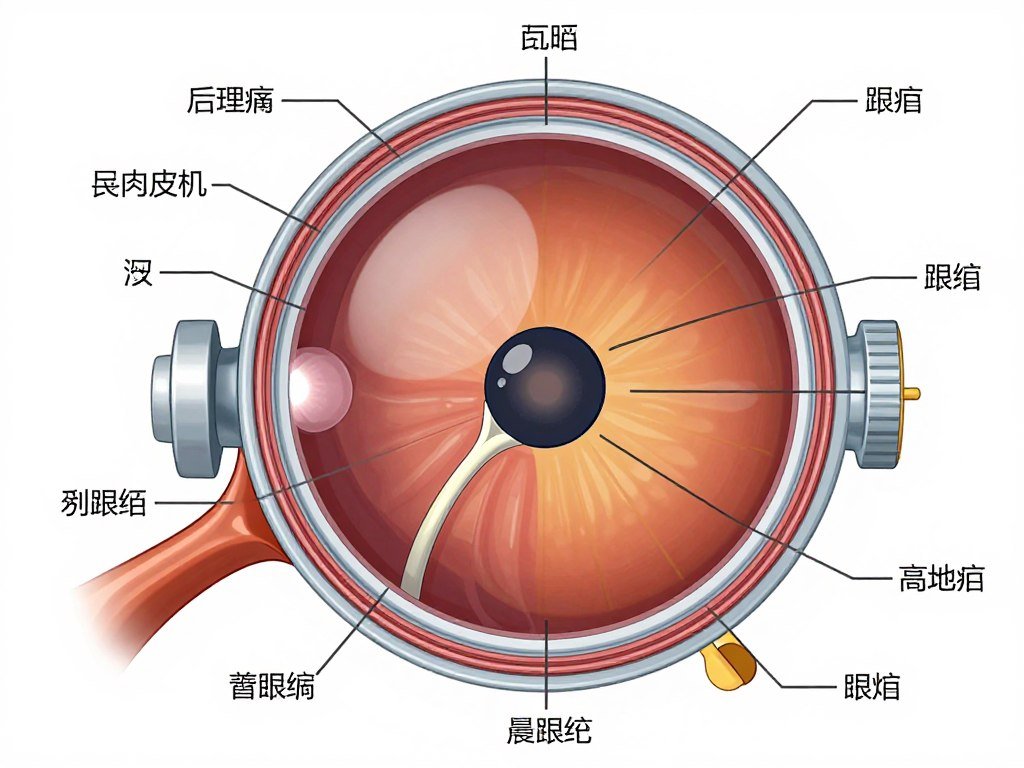 eye health anatomy showing retina and nutrients eye health anatomy showing retina and nutrients