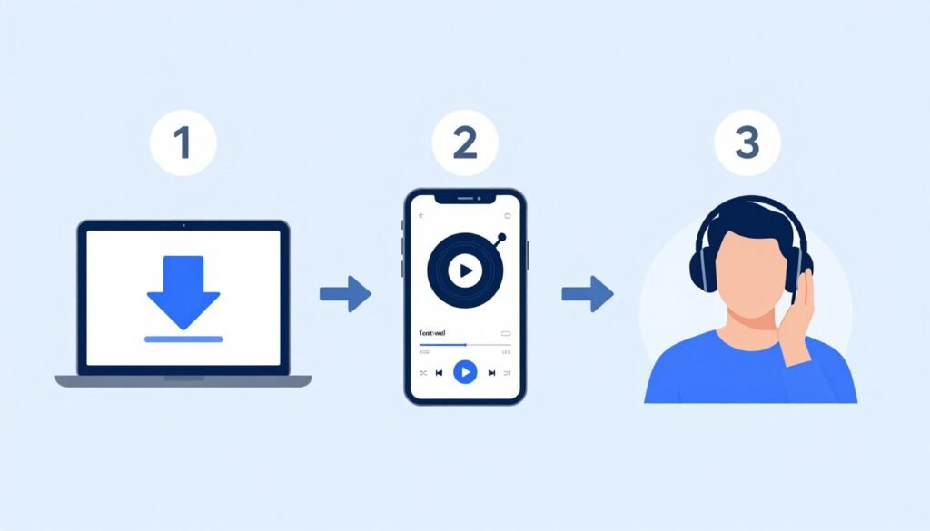 step-by-step process of accessing Brain Song on devices step-by-step process of accessing Brain Song on devices