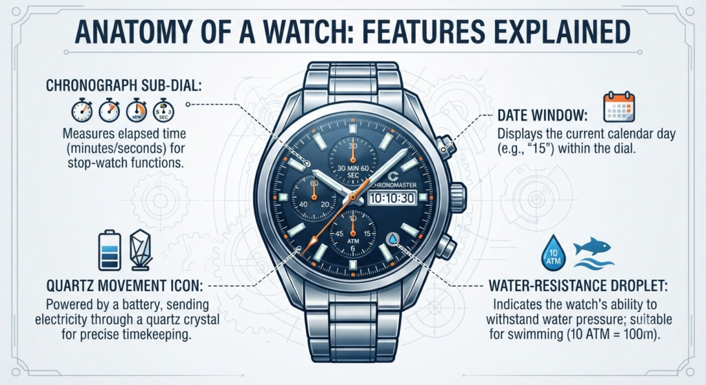 ANATOMY OF A WATCH FEATURES EXPLAINED